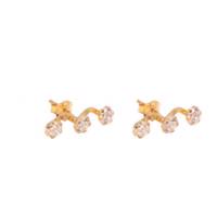 گوشواره طلا 18 عیار سپیده گالری کد SE0011 Sepideh Gallery SE0011 Gold Earrings