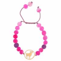 دستبند نوژین مدل فروردین صورتی - Nojin Pink Farvardin Bracelet