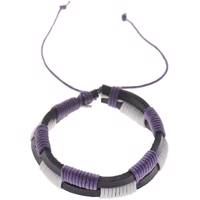 دستبند چرمی جی دبلیو ال مدل B15137 JWL B15137 Bracelets
