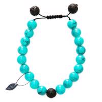 دستبند نوژین مدل لاوانگا فیروزه ای Nojin Lavanga Turquoise Bracelet