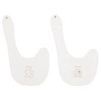 پیشبند ارگانیک کیتی کیت مدل 5950WW بسته 2‌ عددی KitiKate 5950WW Organic Baby Bib 2pcs