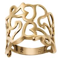 انگشتر طلا 18 عیار پرسته مدل 1001 Parasteh 1001 Gold Ring