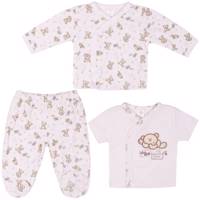 ست لباس نوزادی آلیس مدل 36280 Alice 36280 Baby Clothes Set