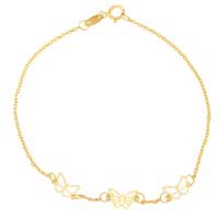 دستبند طلا 18 عیار شانا مدل B-SG143 Shana B-SG143 Gold Bracelet