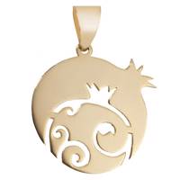 آویز گردنبند طلا 18 عیار ماهک مدل MM0608 Maahak MM0608 Gold Necklace Pendant Plaque