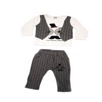 ست لباس پسرانه مدل آوین طرح 132 Model Boys Model Avin Pattern 132