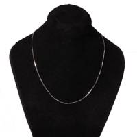 زنجیر نقره طرح ایتالیایی کد RM19