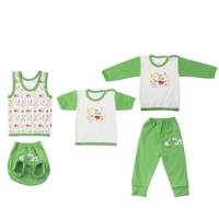 ست لباس نوزادی ندا و ساراگل مدل 3444 Neda And Saragol 3444 Cloths Set