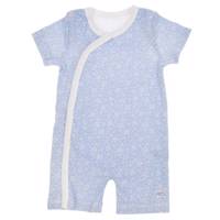 لباس سرهمی هشداردهنده تب بیبی‌ گلو مدل Blue Babyglow Blue Patch Clothes