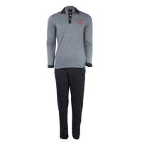 ست پلو شرت و شلوار مردانه مدل 2386 پی جامه Pijame 2386 Polo-Shirt And Pants Set For Men