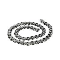 گردن بند مردانه تمام استیل مدل SSN-1716