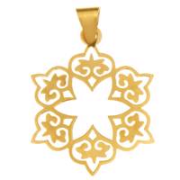 آویز گردنبند طلا 18 عیار ماهک مدل MM0439 Maahak MM0439 Gold Necklace Pendant Plaque