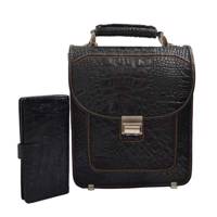 ست کیف چرم مغان مدل Atko1