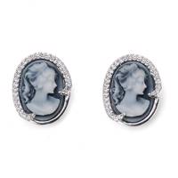 گوشواره کریستال الیور وبر مدل کامئو 9808R Oliver Weber 9808R Cameo Crystal Earring
