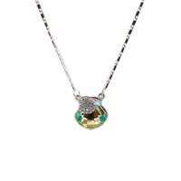 گردنبند روزینی مدل N36 Rosiny N36 Necklace