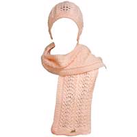 ست شال گردن و کلاه ثمین مدل Waterfall Samin Waterfall hat and scarf set