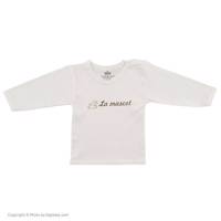 تی شرت آستین بلند نوزادی ندا و ساراگل مدل 3007 Neda And Saragol 3007 Baby T Shirt With Long Sleeve