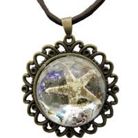 گردنبند برندز مدل اقیانوس شب تاب BK-155