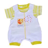 ست لباس نوزادی وان بای وان مدل S01 پنبه ای - One By One S01 Cotton Newborn Clothing