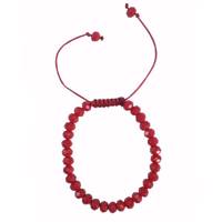 دستبند عود طرح کریستال قرمز مدل 100091 Bracelet Oood 100091 Cristal Red