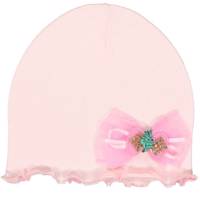 کلاه نوزادی آلبی ماما مدل Bow Tie 48052 Albimama Bow Tie 48052 Baby Hat