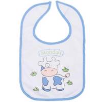 پیشبند بیبی بیب مدل Animal Farm بسته 7 عددی Baby Bib Animal Farm Apron 7pcs