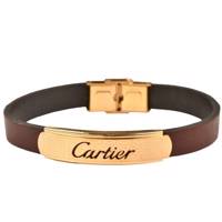 دستبند چرمی کهن چرم مدل BR100-7 Kohan Charm BR100-7 Leather Bracelet