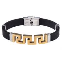 دستبند چرمی جی دبلیو ال مدل B15073 JWL B15073 Bracelets