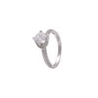 انگشتر نقره مون لایت کد R1001 Silver Soliter Ring R1001