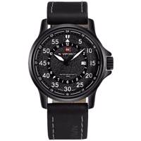 ساعت مچی عقربه ای مردانه نیوی فورس مدل NF9076M/BBW Naviforce NF9076M/BBW Watch For Men