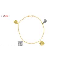 دستبند طلا 18 عیار ماهک مدل MB0211 Maahak MB0211 Gold Bracelet