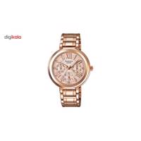 ساعت مچی عقربه ای زنانه کاسیو مدل SHE-3034PG-9AUDR Casio SHE-3034PG-9AUDR Watch For Women