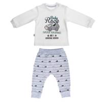 ست لباس پسرانه تونگز مدل L1710GRA Tongs L1710GRA Boys Clothes Set