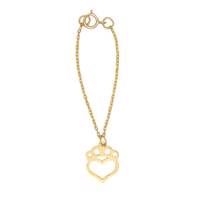 آویز ساعت طلا 18 عیار فیوره گالری مدل F113 Fiore Gallery F113 Gold Watch Pendant
