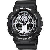 ساعت مچی عقربه ای مردانه کاسیو جی شاک مدل GA-100BW-1ADR - Casio G-Shock GA-100BW-1ADR Watch For Men