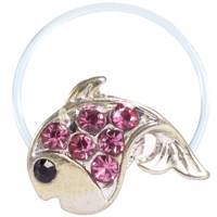 انگشتر پا طرح ماهی نگین دار مدل Toe Ring5