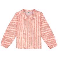 شومیز نخی آستین بلند دخترانه دایان مدل 101260 Dayan 101260 Cotton Long Sleeve Shirt For Girls