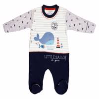 لباس سرهمی عزیز به به مدل 6452 - Azizi Bebe 6452 Patch Clothes