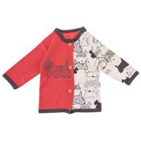 تونیک نوزادی آدمک مدل Dog Red - Adamak Dog Red Baby Tunic