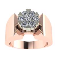 انگشتر طلا 18 عیار اونیکست مدل Flower 2276 Onixset 2276 Flower Gold Ring