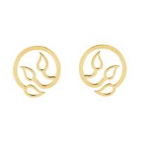 گوشواره طلا 18 عیار ماهک مدل ME0706 Maahak ME0706 Gold Earring