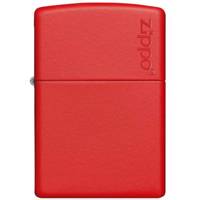 فندک زیپو مدل Red Matte with Zippo Logo کد 233ZL Zippo Red Matte with Zippo Logo 233ZL Lighter