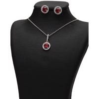 نیم ست نقره شهر جواهر مدل SJS-SE016