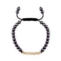 دستبند طلا 18 عیار مرجان مدل 092 - Marjan 092 Gold Bracelet