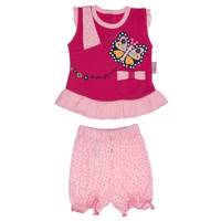 ست لباس دخترانه آدمک مدل 2318001R Adamak 2318001R Baby Girl Clothing Set