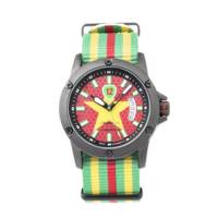 ساعت مچی عقربه ای توولو طرح پرچم کامرون Twelve Cameroon Flag Sport Watch