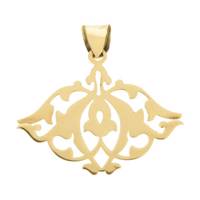 آویز گردنبند زردونه مدل D3020 Zardooneh D3020 Gold Necklace Pendant Plaque