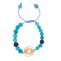 دستبند نوژین مدل اسفند آبی Nojin Blue Esfand Bracelet