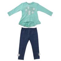 ست لباس دخترانه ویا گرلز مدل 51573T Via Girls 51573T Baby Girl Clothing Set