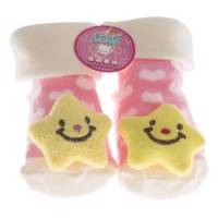 جوراب عروسکی بور بیر طرح قلب و ستاره Baoer Beier Heart and Star Socks